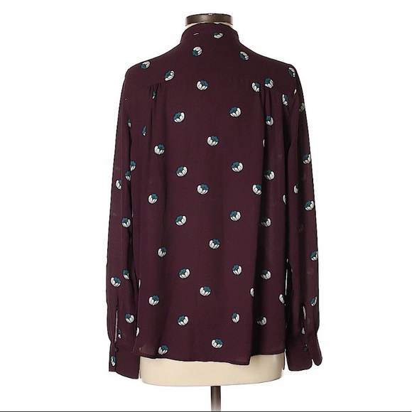 LOFT Button-Down Blouse - Picture 2 of 2